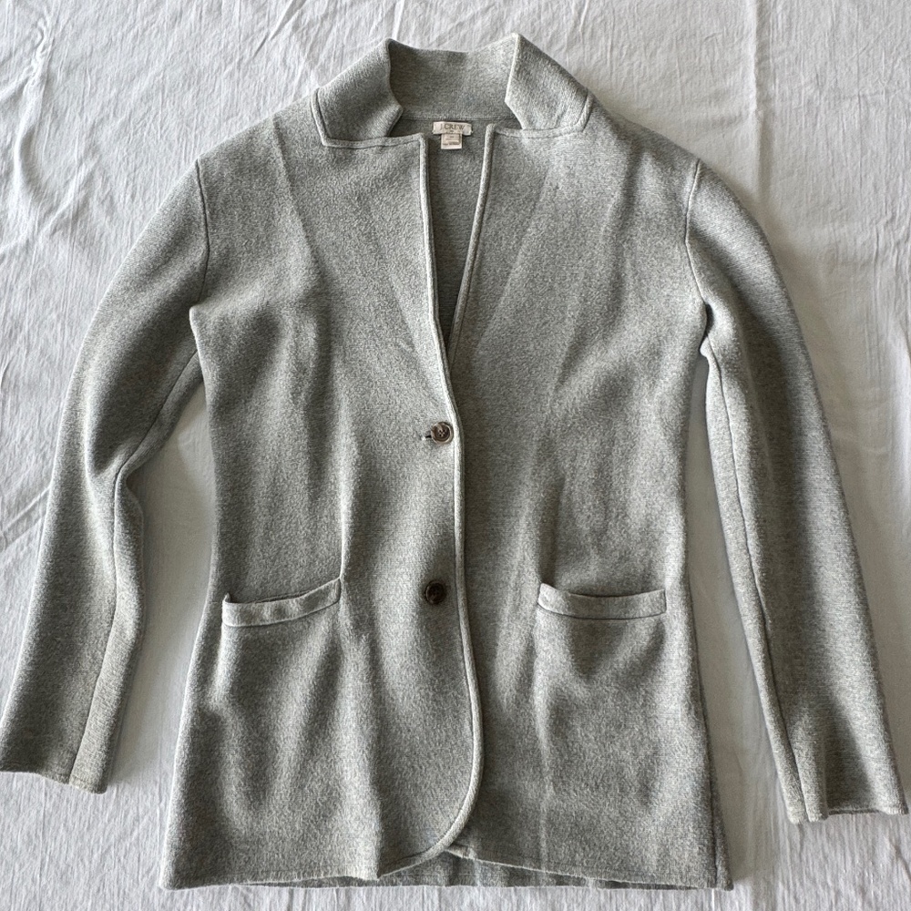 Lot of 2 J. Crew XS Jacket/Sweater Blazers - Picture 2 of 8